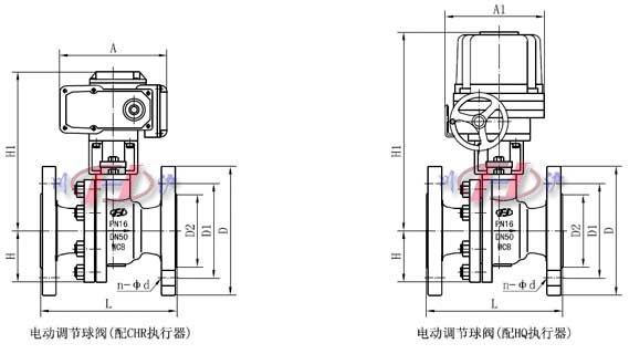 電動調(diào)節(jié)球閥內(nèi)部結(jié)構(gòu)圖
